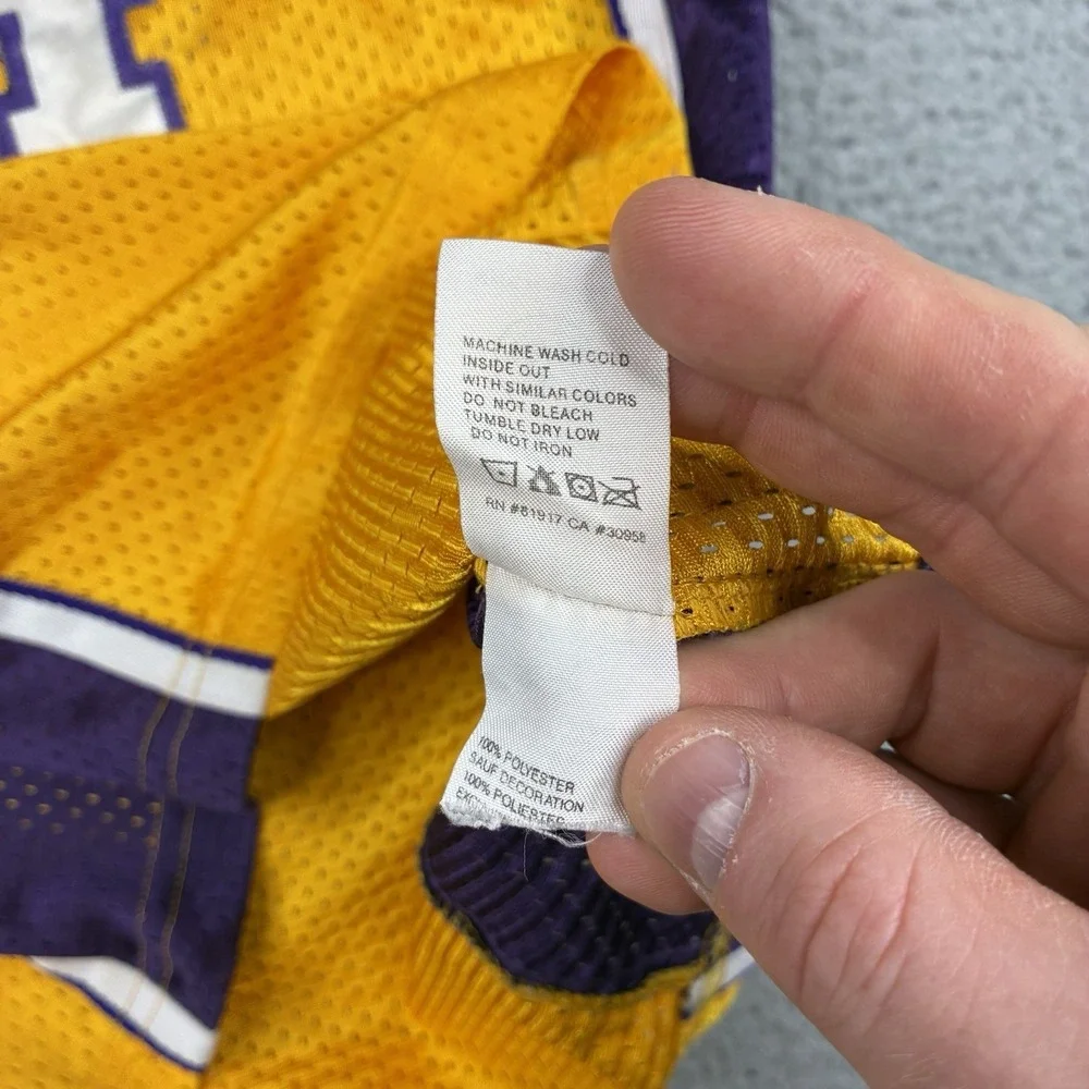Vintage Nike Shaquille O'Neal LA Lakers‎ Swingman Jersey Youth L Y2K NBA